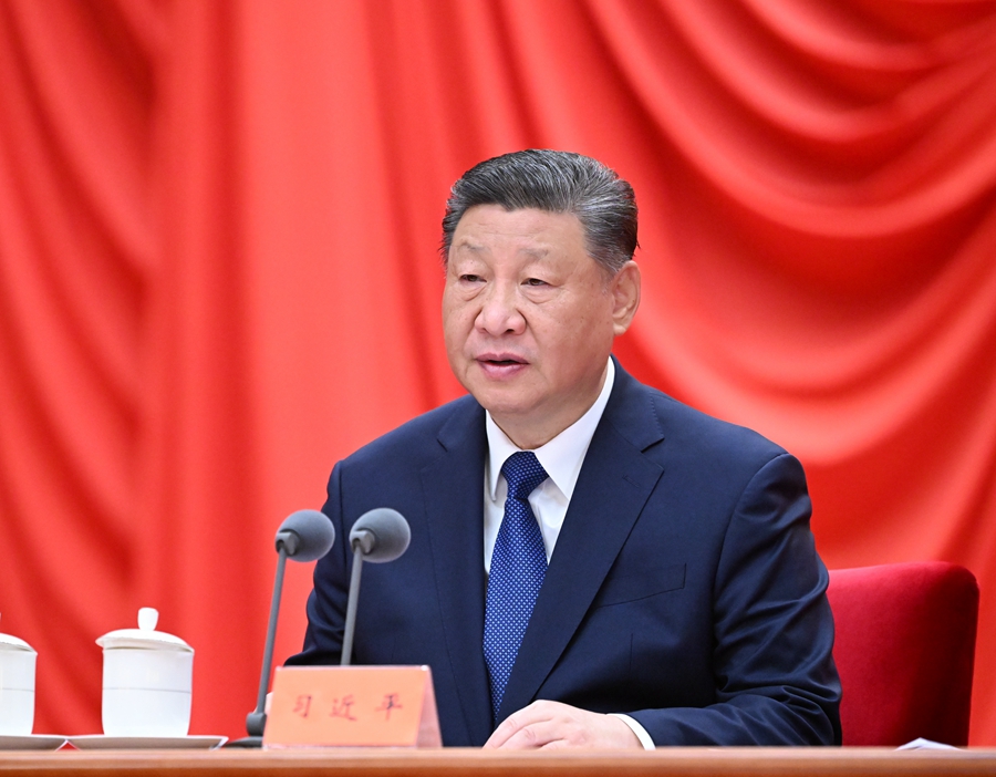 ??1月6日，中共中央總書(shū)記、國家主席、中央軍委主席習近平在中國共產(chǎn)黨第二十屆中央紀律檢查委員會(huì )第四次全體會(huì )議上發(fā)表重要講話(huà)。